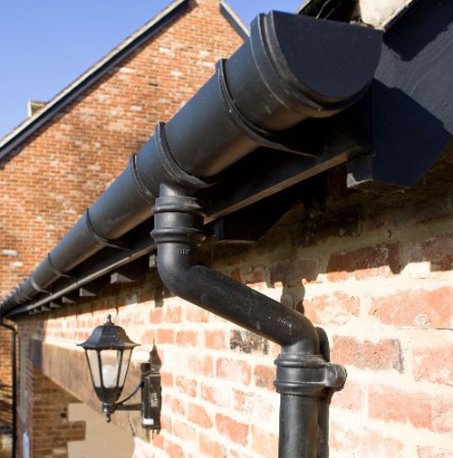 Cast iron look alike downpipes