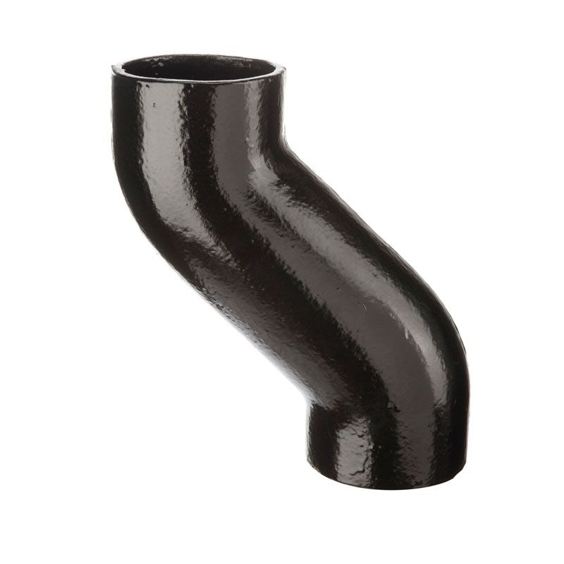 Cast-Iron-Soil-Pipe-300mm-Offset-Bend-Traditional-Express-100mm