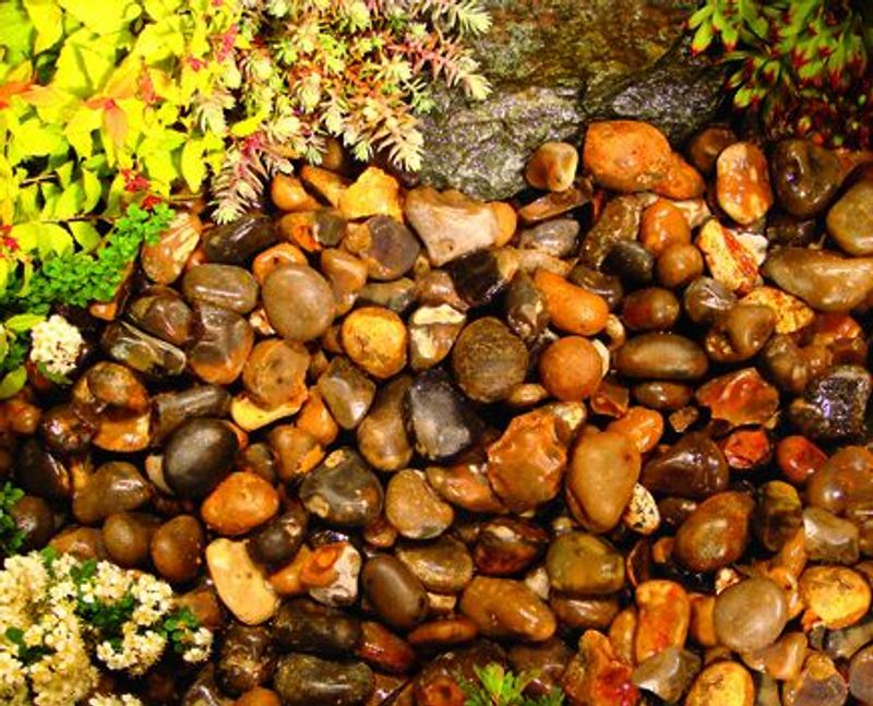 Decorative Gravel Aggregate-River Pebbles