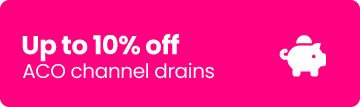 ACO channel drains up to 10% off  
