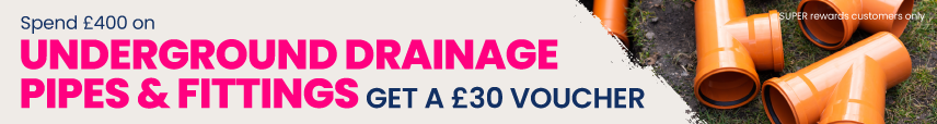 SUPER rewards - Underground drainage pipe & fittings