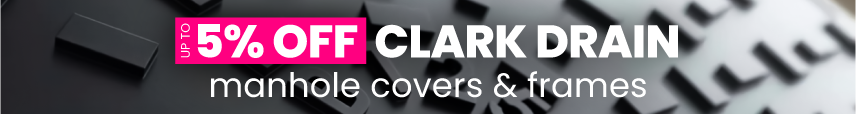 Up to 5% off Clark Drain manhole covers & frames