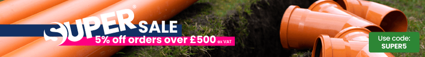 SUPER SALE 5% off over £500 ex VAT