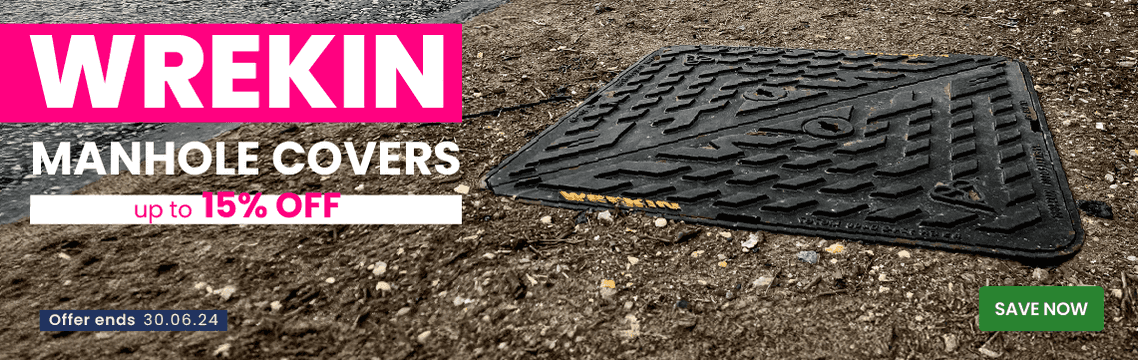 Wrekin manhole covers up to 15% off  