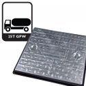 25 Tonne Galvanised Manhole Covers