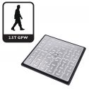 2.5 Tonne Galvanised Manhole Covers