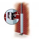 Galvanised Steel Downpipe Protectors