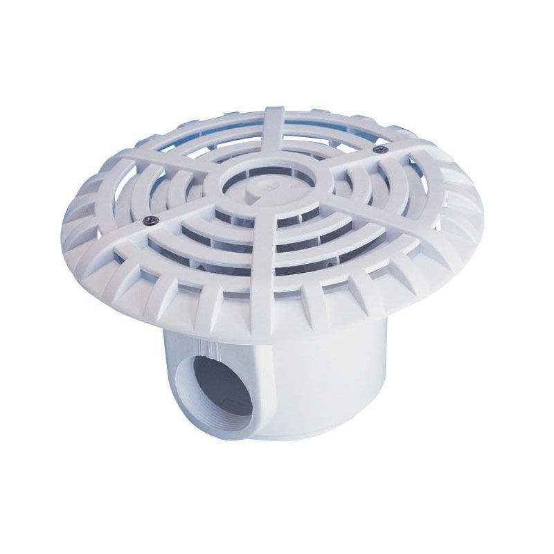 Swimming Pool Main Drain with Anti Vortex Grille Concrete Install Drainage Superstore