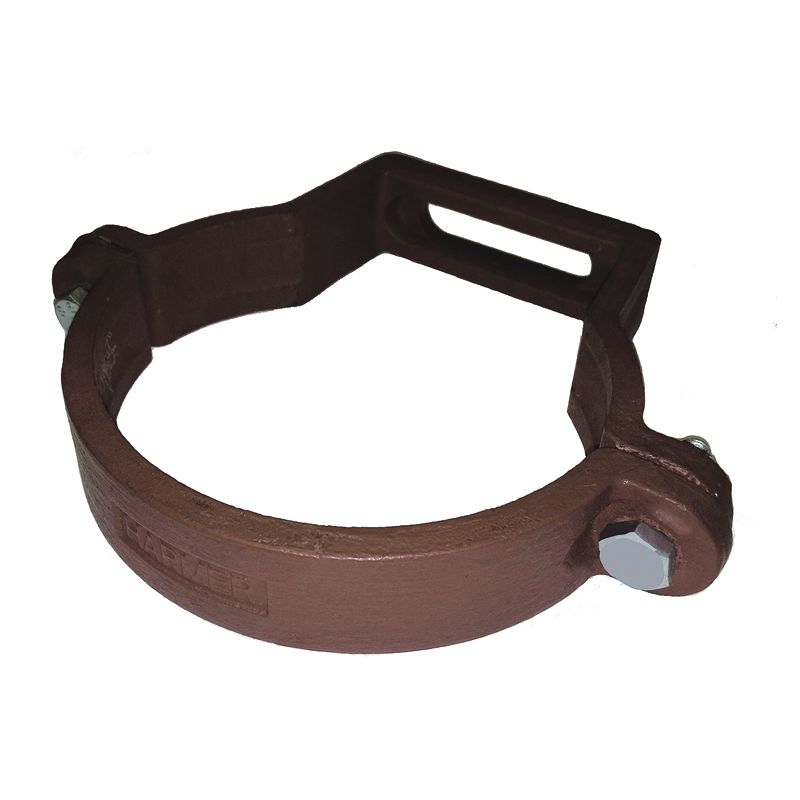 Cast Iron Underground Drain Pipe 150mm Iron Bracket SML Harmer