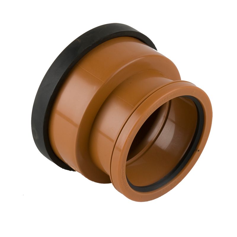 Underground Drain Pipe PVCu Super Clay Adaptor 110mm Drainage