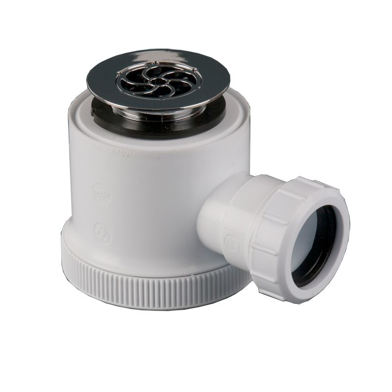 Plumbing Waste Pipe Shower Bottle Trap 50mm Seal 40mm Drainage