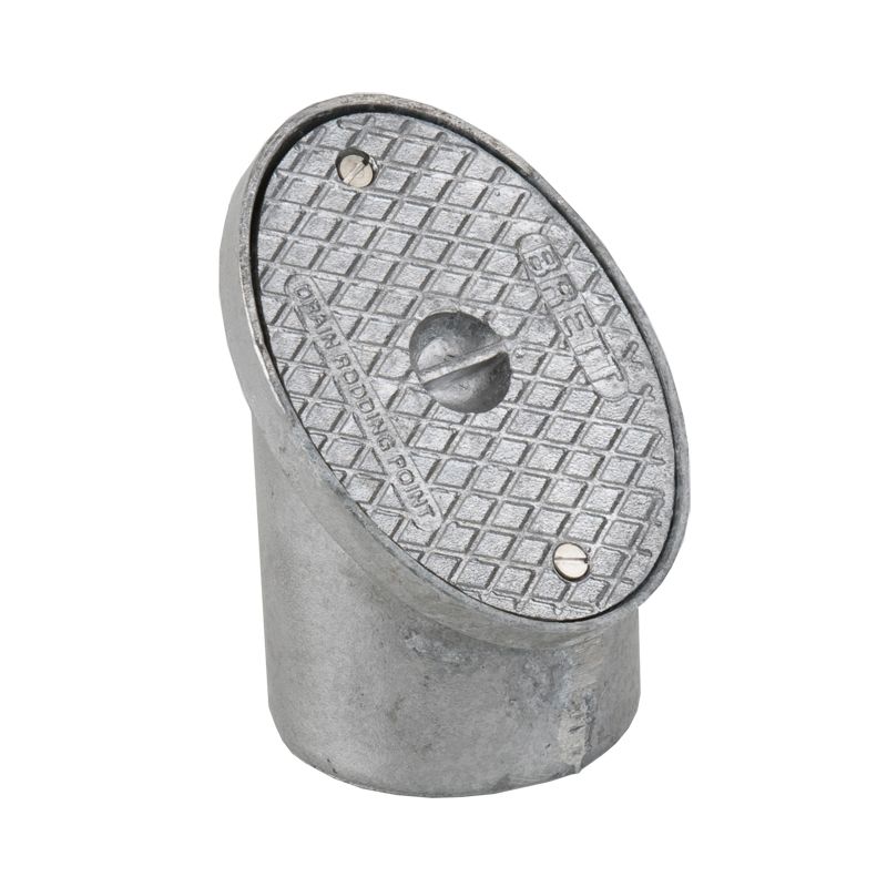 Underground Drain Pipe Aluminium Oval Rodding Point - 110mm | Drainage ...