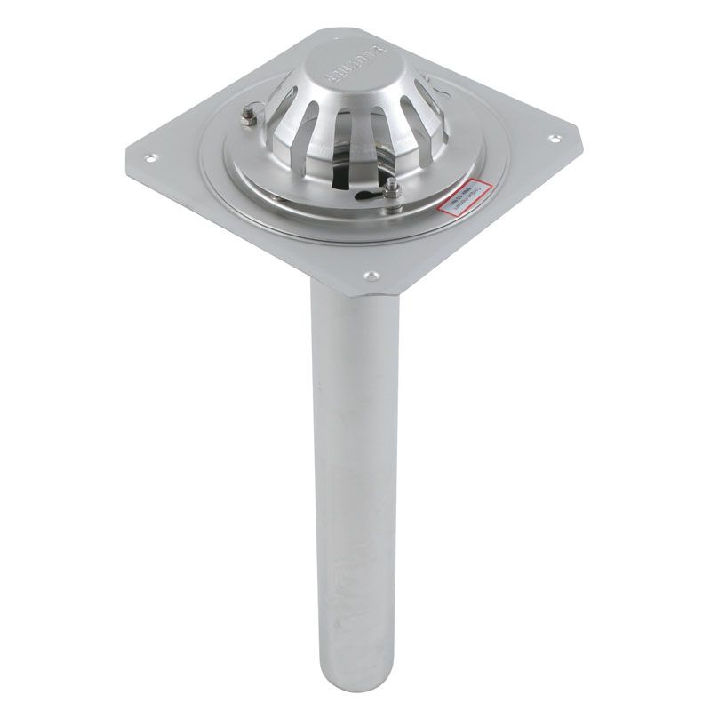 Roof Drain Vertical Outlet Stainless Steel 75mm Outlet Drainage