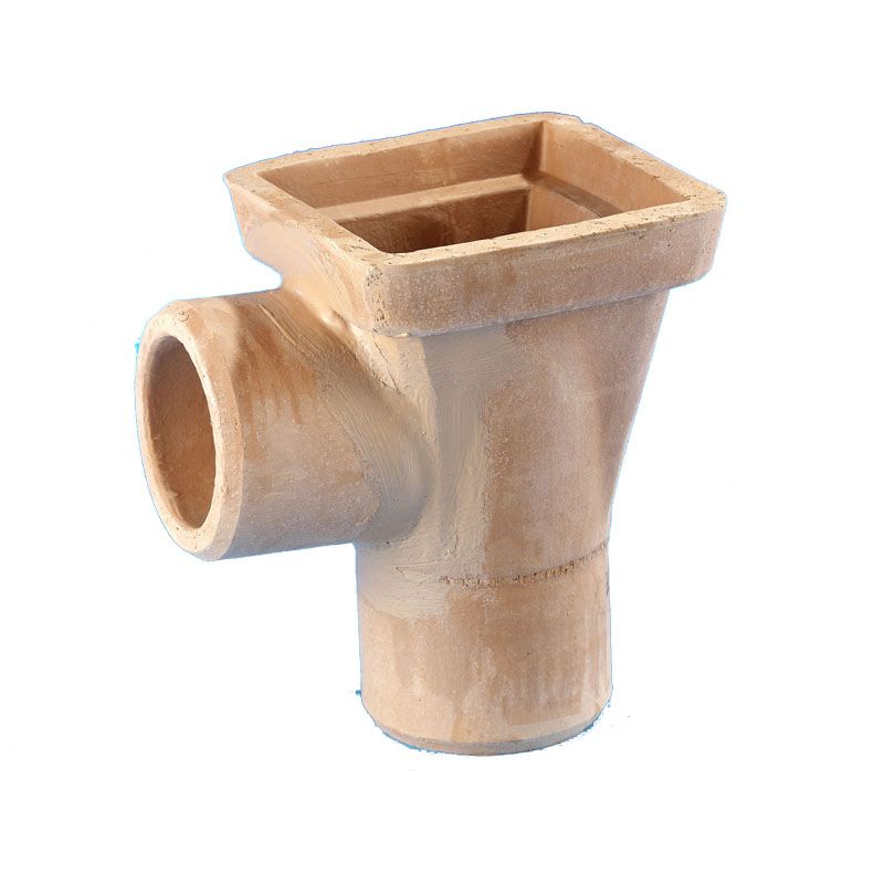 Clay Drain Pipe Horizontal Hopper 100mm Drainage Superstore®