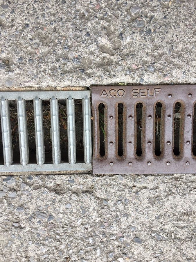 ACO Hexdrain And Raindrain Galvanised Steel Grating - 1m | Drainage ...