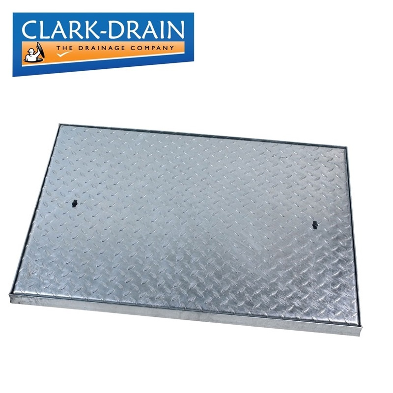 Clark Drain 5 Tonne Gpw Steel Lidded Manhole Cover And Frame 900 X Clark Drain 5 Tonne Gpw Steel Lidded Manhole Cover And Frame 900 X 600 50mm Drainage Super