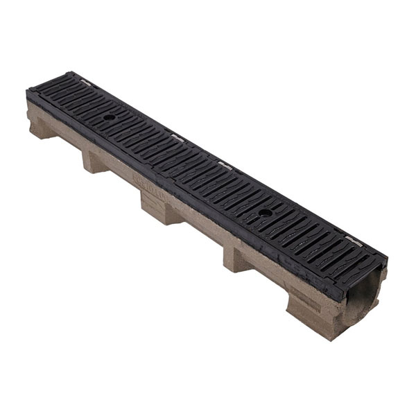 Clark Drain E600 Heelguard Channel Drain 1000mm x 142mm x 127mm