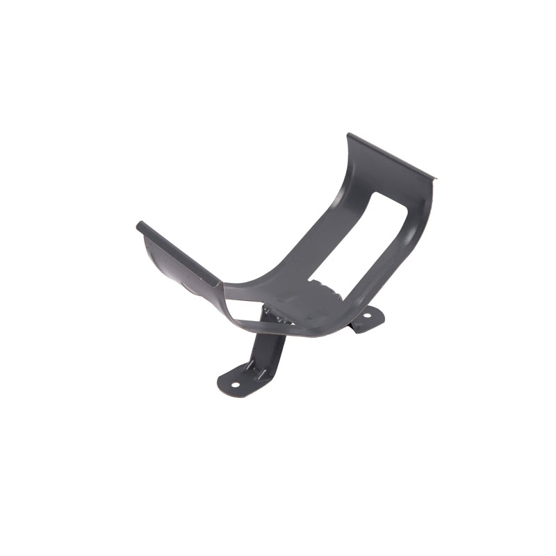 Steel Round Rainwater Downpipe Bracket 75mm Grey Cyclone Drainage