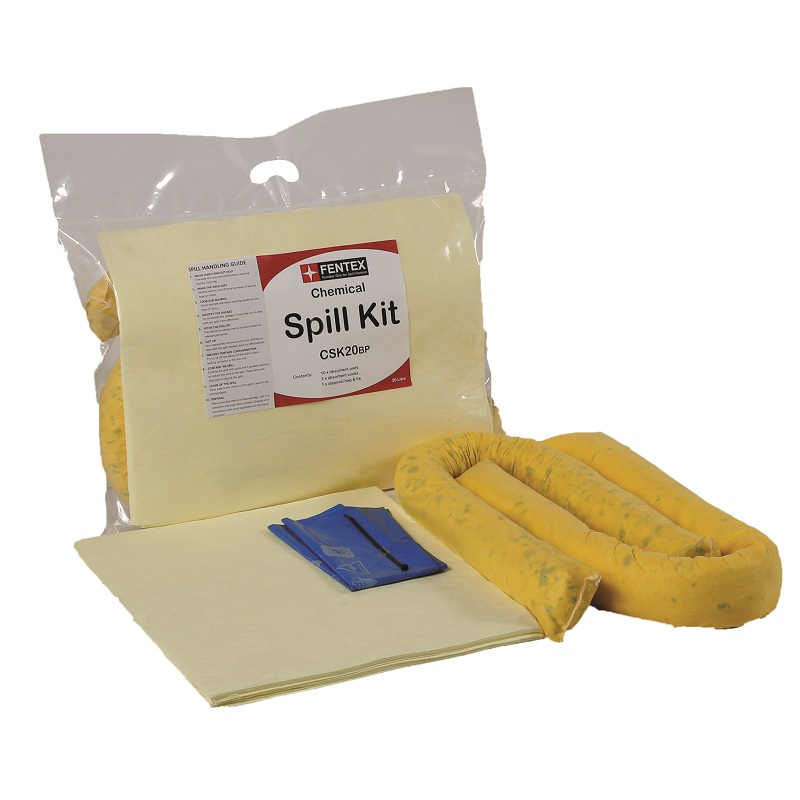 Fentex Chemical Spill Kit - 20 Litre Break Pack | Drainage Superstore