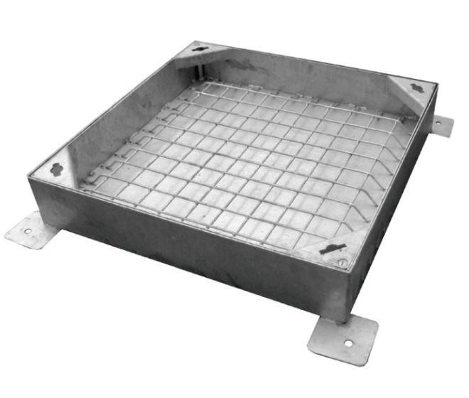 Wrekin Deep Recessed Manhole Cover for Block Paving 700mm x 600mm 130mm