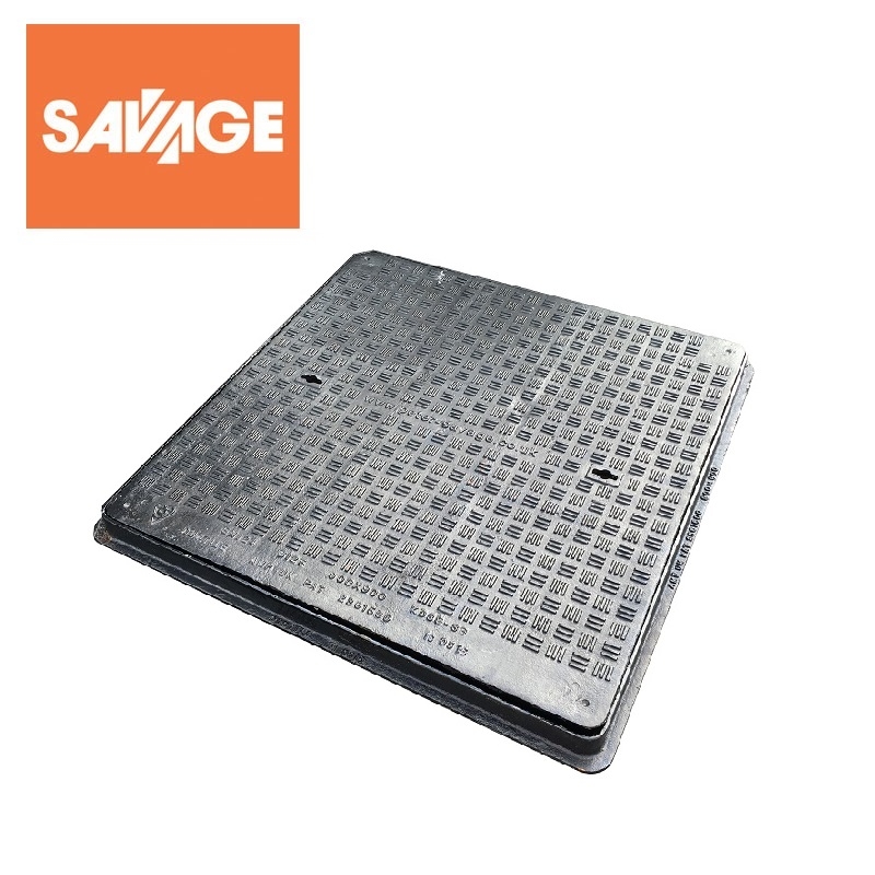 Cast Iron Access Manhole Cover And Frame 900 X 900mm - B125 Class ...