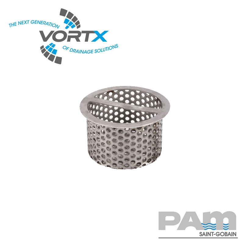 Cast Iron Shower Drain Removable Filter Basket Vortx Drainage