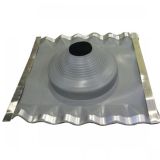 Pipe Flashing for Metal Roofs 75-155mm Dektite Diverter Grey EPDM