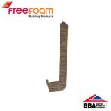 uPVC Fascia Board Joiner (Square Edge) 300mm - Light Oak