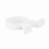 Plastic Guttering Round Style Downpipe Bracket 68mm - Arctic White