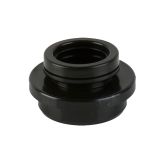 Waste Pipe Solvent Weld Ring Seal Connection 50mm - Black