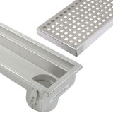 Commercial Linear Channel Drain for Concrete Floor 1000mm - End Outlet