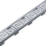 Stainless Steel Shower Channel Grating Only 800mm - Athens