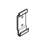 Alumasc Aqualine Modern Gutter Bracket 100mm x 85mm - Milled