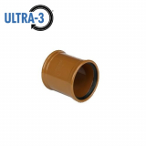 U3 Sewer Underground Drainage Pipe Coupler - 110mm